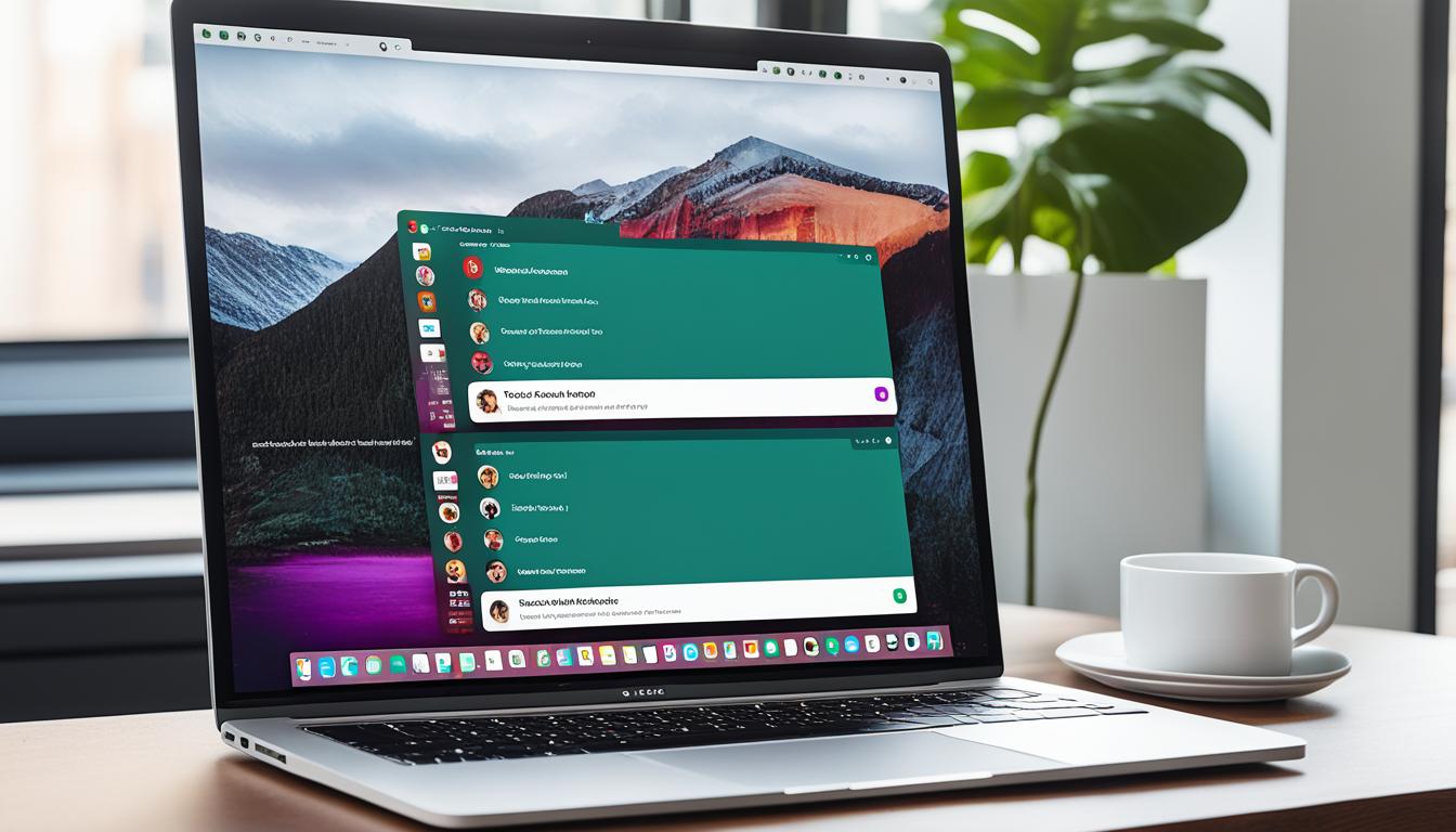 slack デスクトップアプリ mac