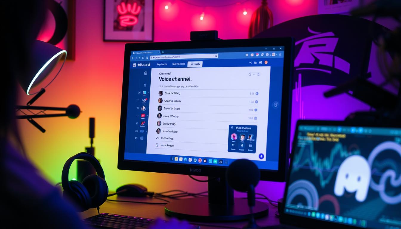 discord ボイスチャンネル 作り方
