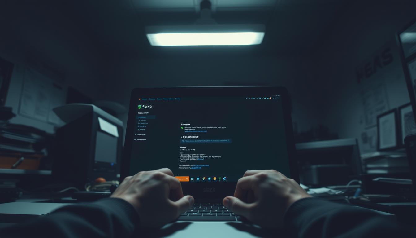 slack 暗い 操作できない