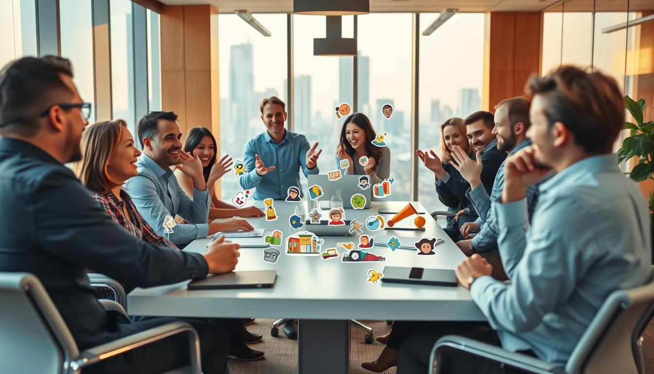 slack gif スタンプ