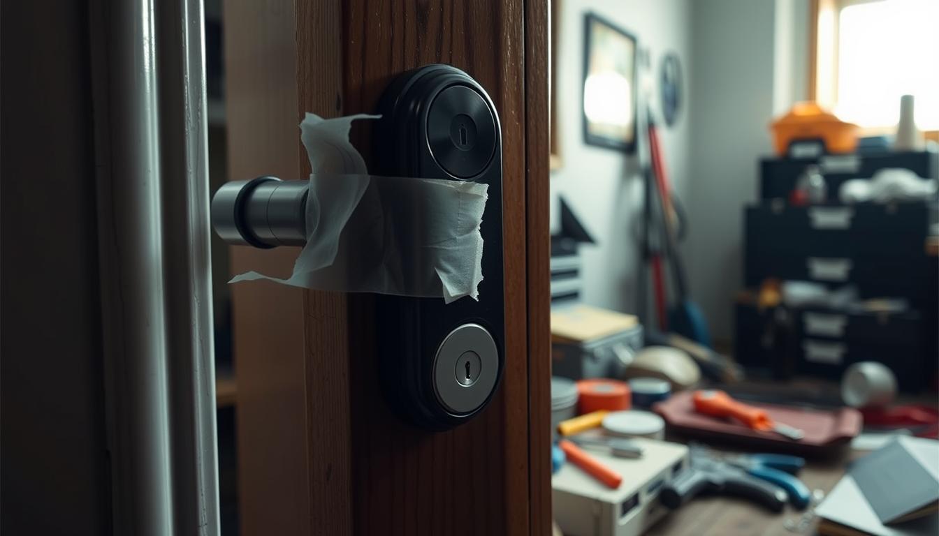 スマートロック 両面テープ 剥がれる