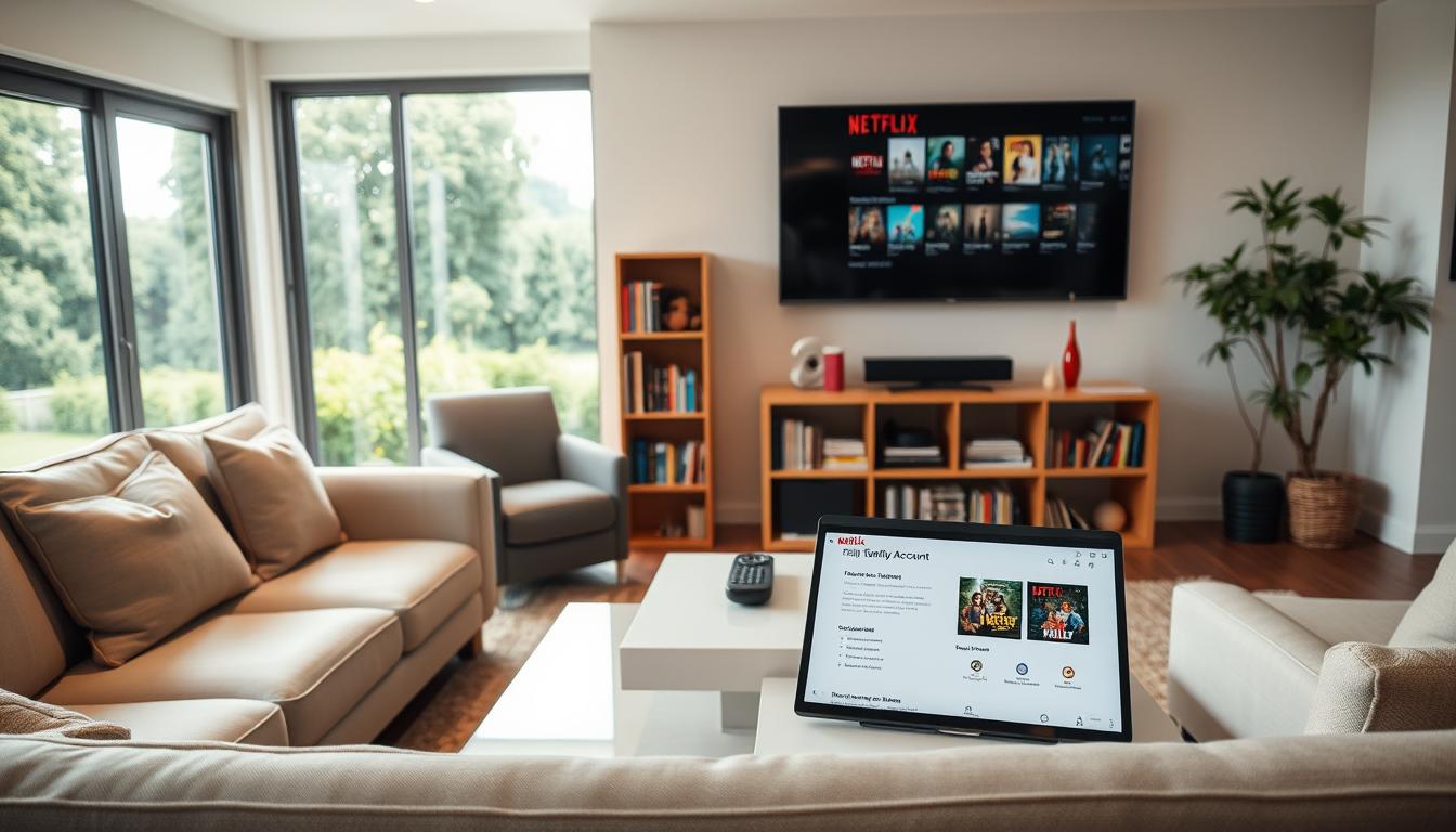 netflix ファミリーアカウント